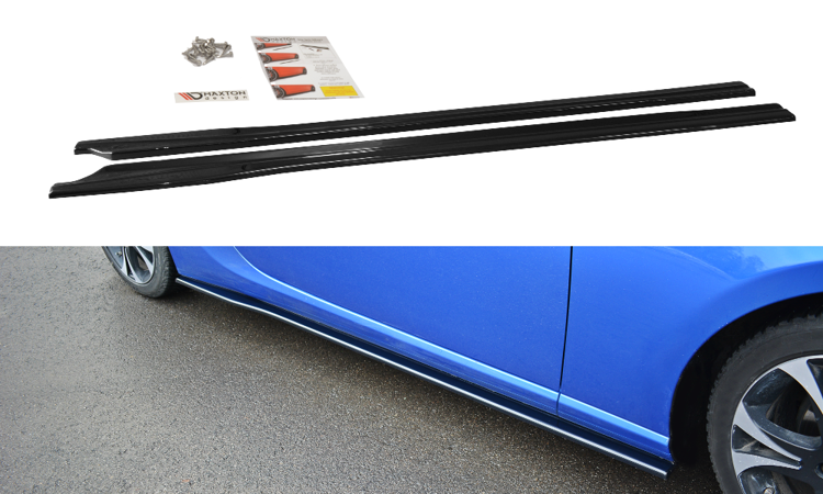 Image of Side Skirts Diffusers V.1 Subaru Brz/ Toyota GT86 Facelift - V2