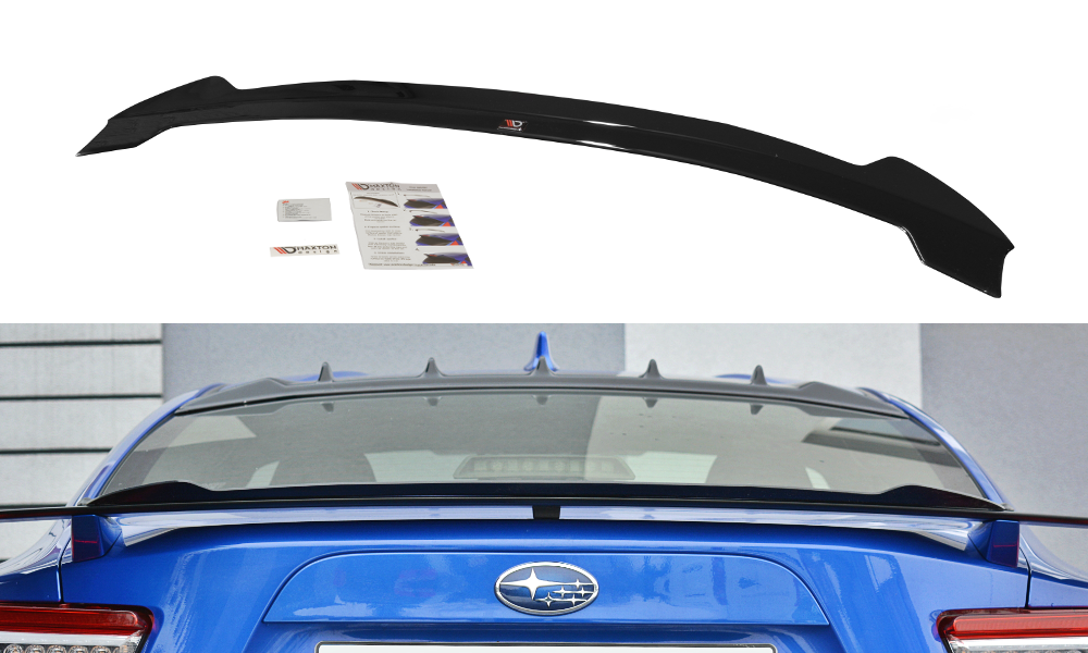 Image of Spoiler Cap V.2 Subaru Brz/ Toyota GT86 Facelift - Textured