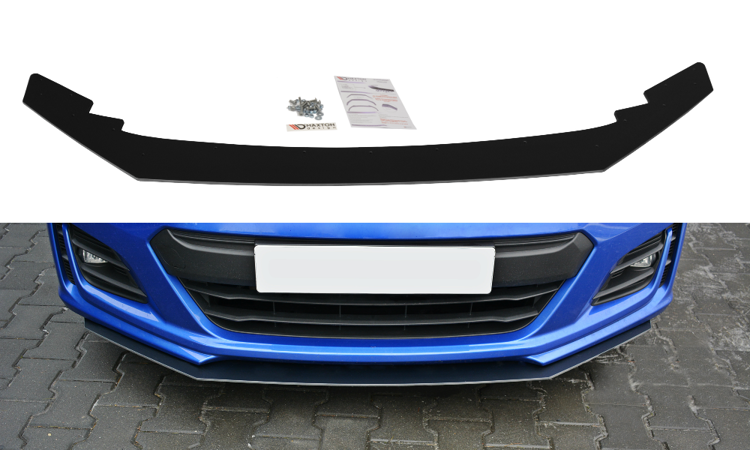 Image of Front Racing Splitter V.2 Subaru Brz Facelift