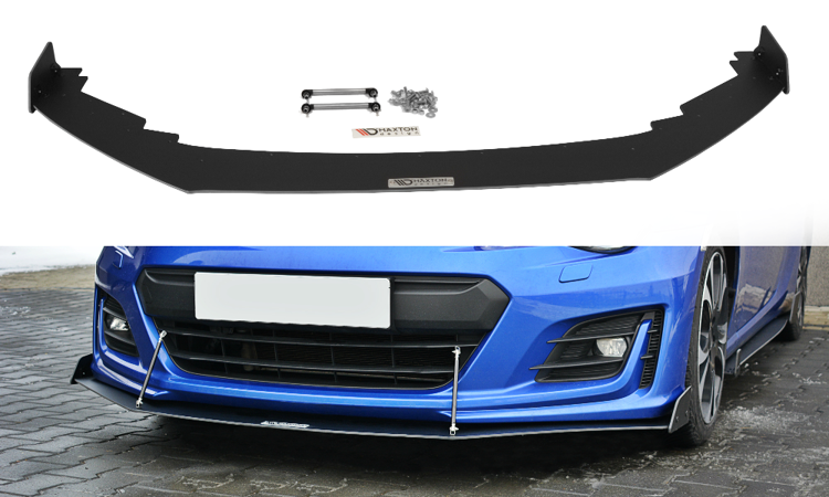 Image of Front Racing Splitter V.3 Subaru Brz Facelift