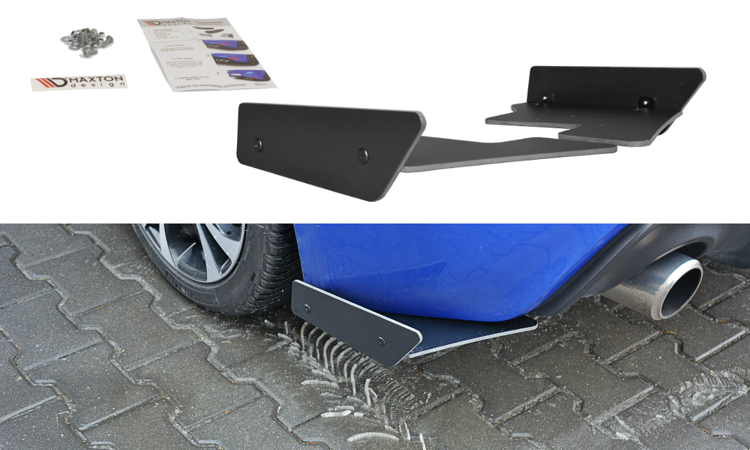 Image of Racing Rear Side Splitters Subaru Brz Facelift