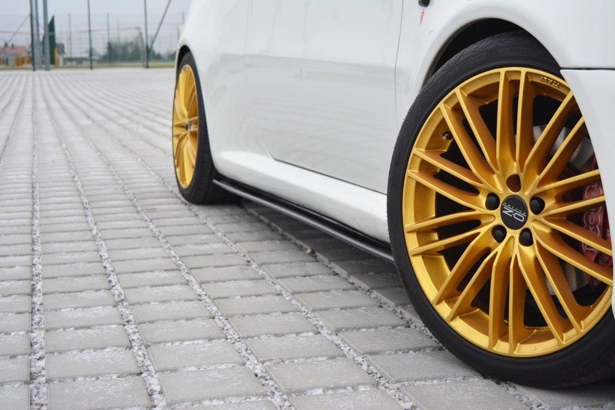 Image of Side Skirts Diffusers Alfa Romeo GT - Gloss Black