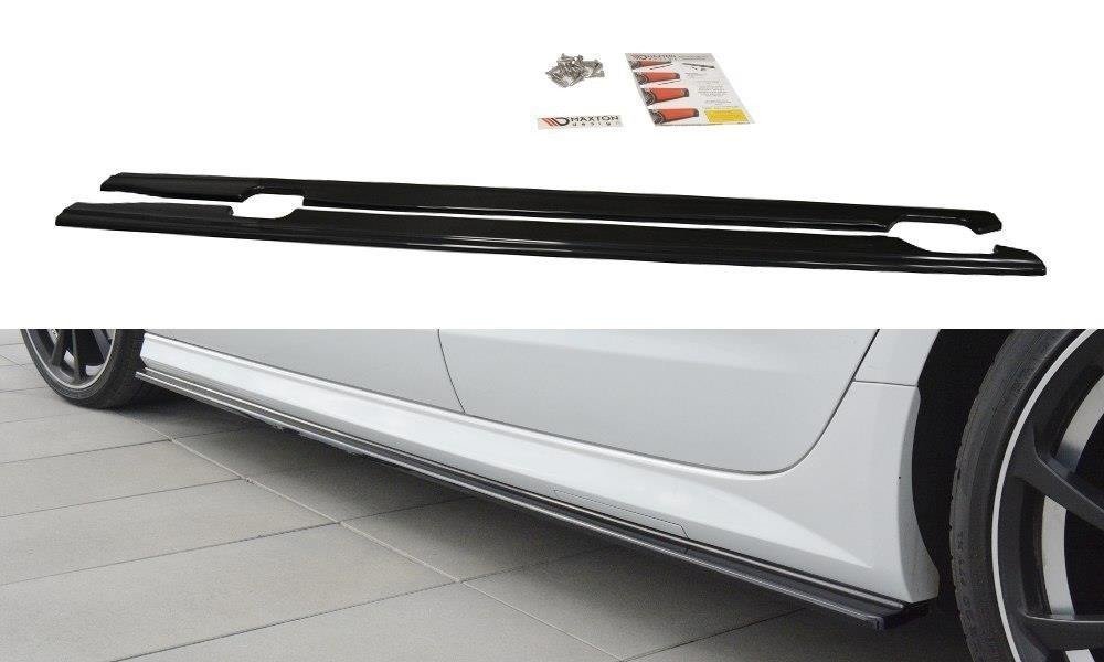 Image of Side Skirts Diffusers Audi A6 C7 S-Line/ S6 C7 Facelift-GB