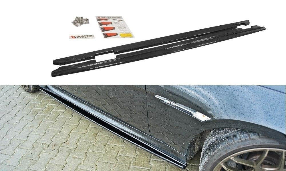 Image of Side Skirts Diffusers BMW M6 E63 - Gloss Black