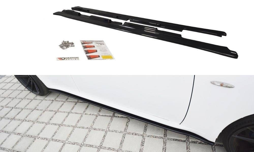 Image of Side Skirts Diffusers Lexus Is MK2 - Gloss Black
