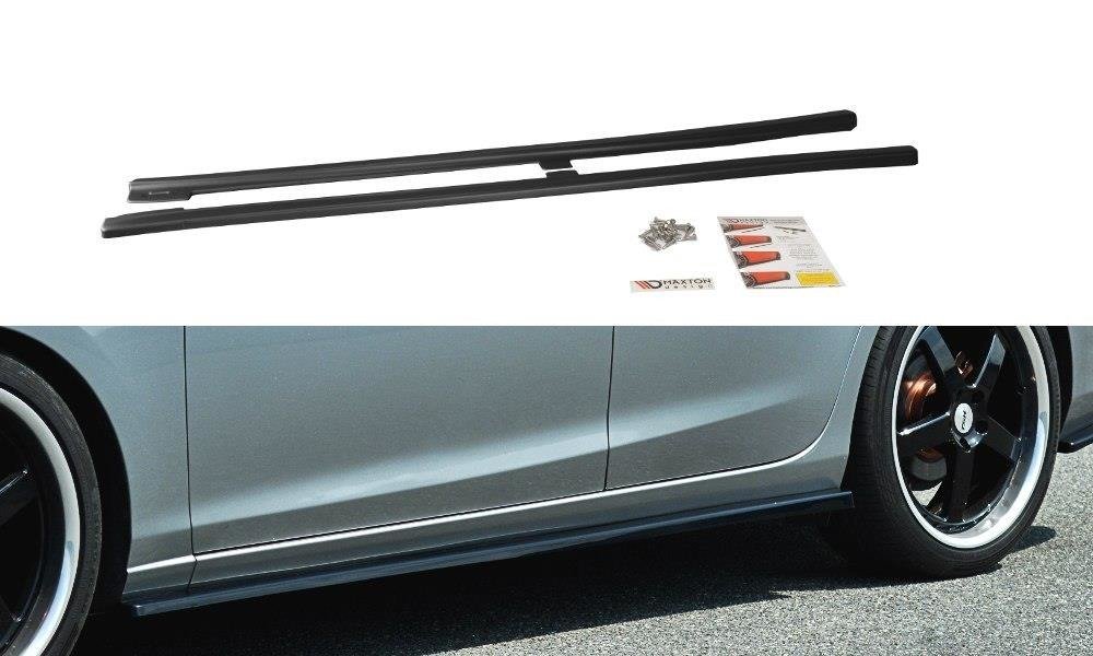 Image of Side Skirts Diffusers Mazda 6 Gj (MK3) Wagon - Gloss Black