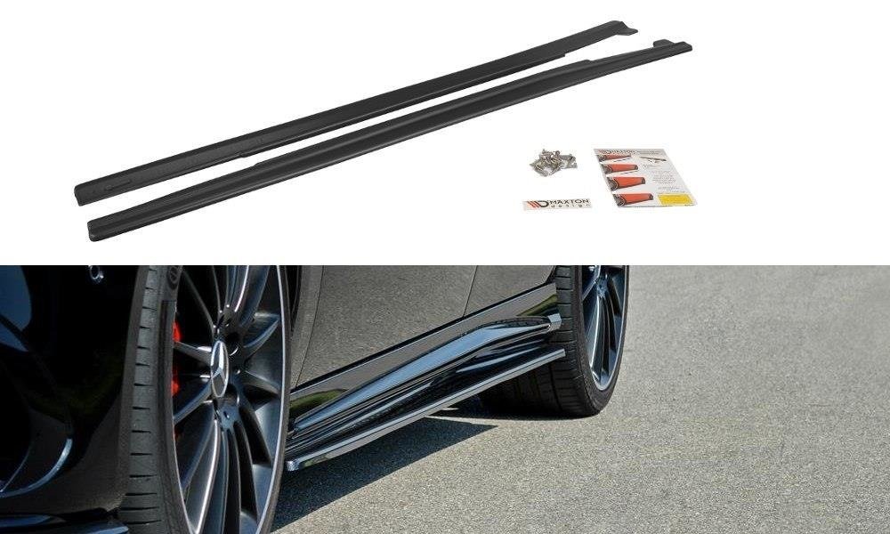 Image of Side Skirts Diff. Merc A W176/ CLA 117 AMG/ CLA 117 AMG Fl-G