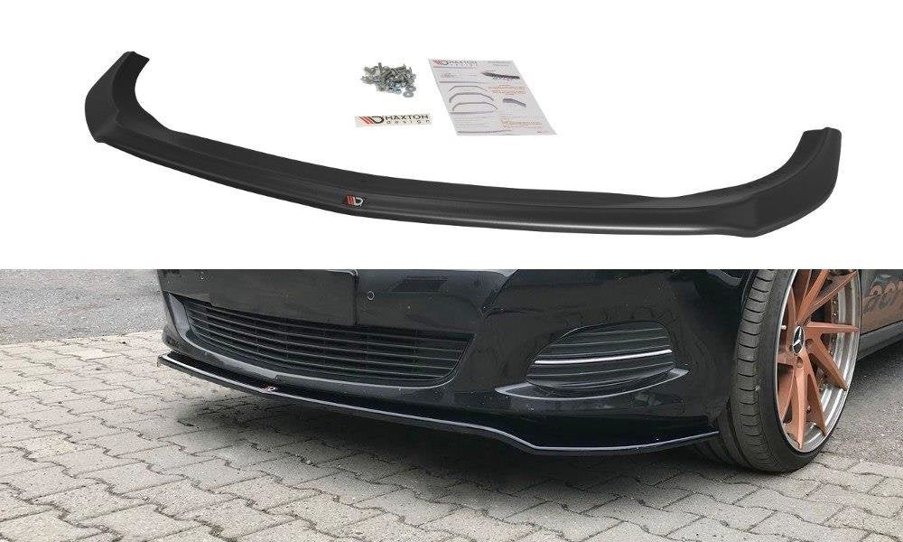 Image of Front Splitter V.3 Mercedes V-CLass W447 - Gloss Black