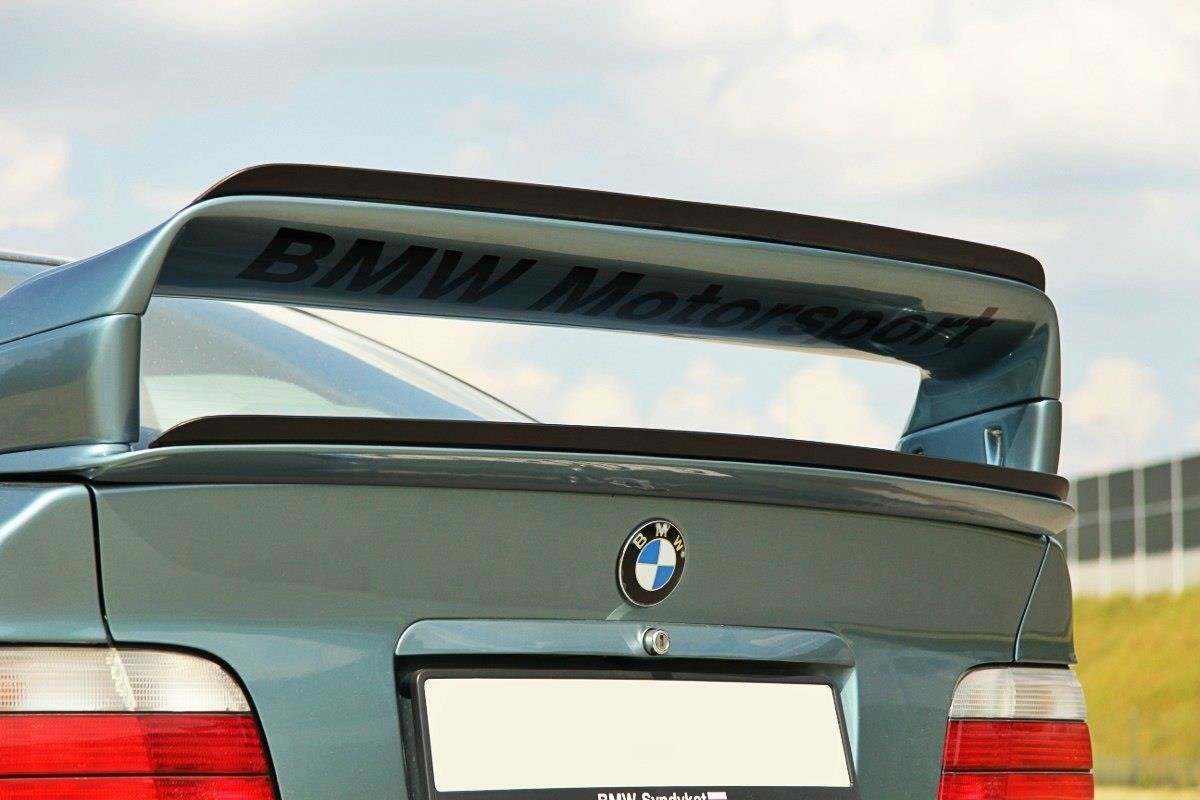Image of Upper Spoiler Cap BMW M3 E36 GTs - Gloss Black