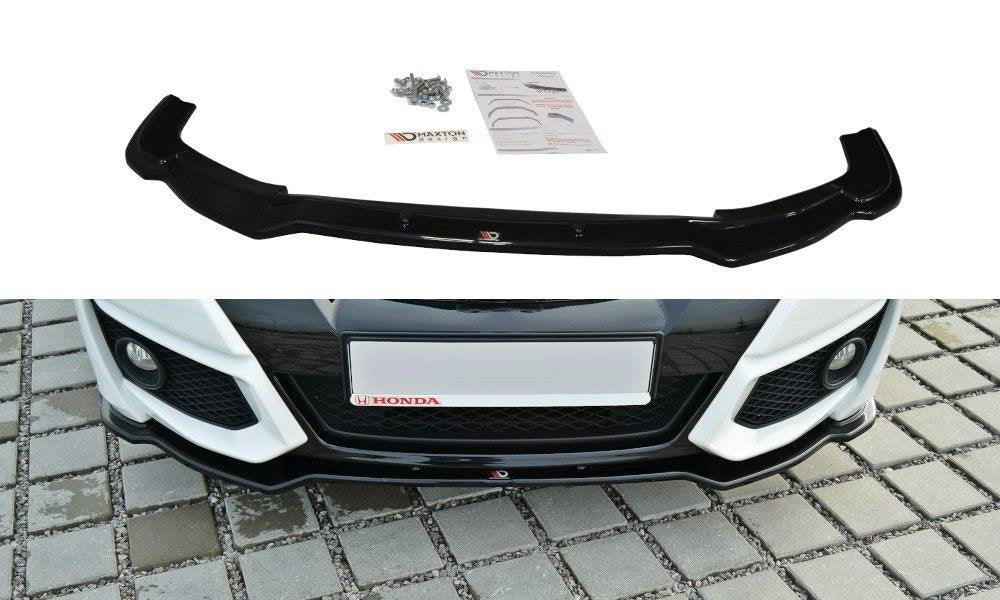 Image of Front Splitter Honda Civic MK9 Facelift - Gloss Black