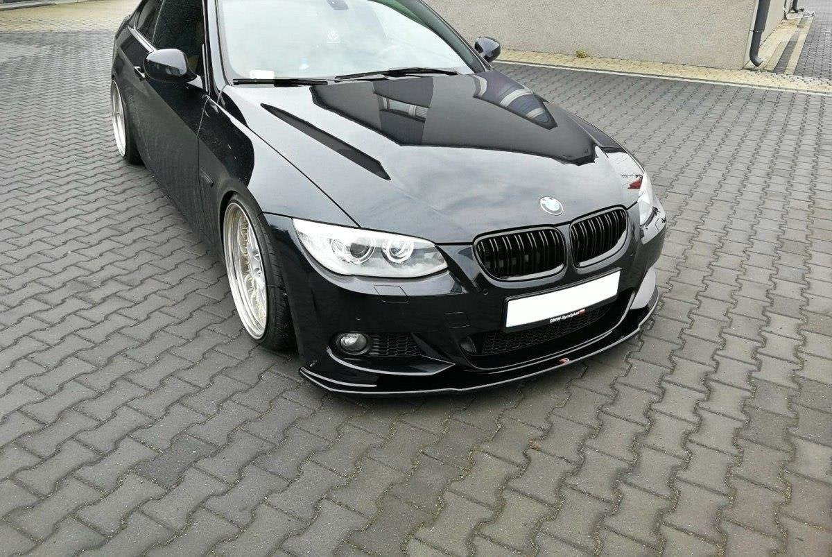 Image of Front Splitter V.1 For BMW 3 E92 M-Pack Facelift-GB