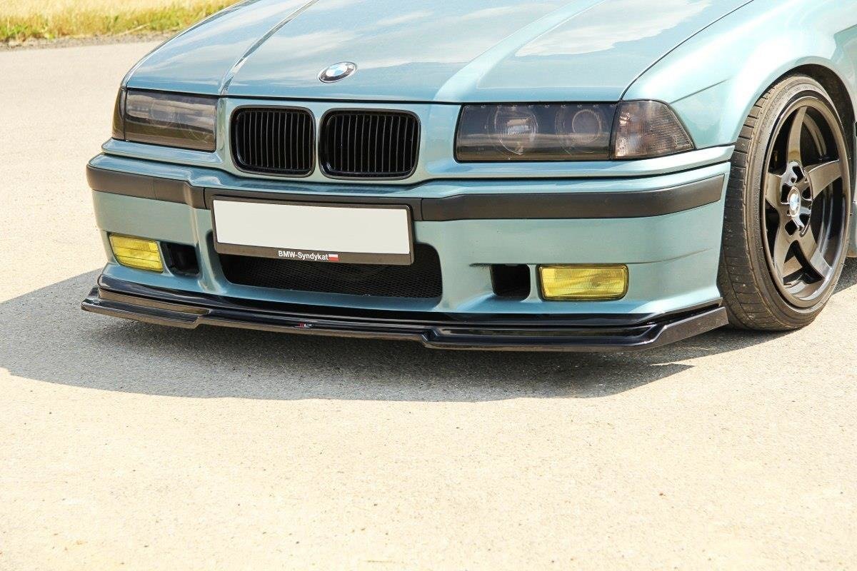 Image of Front Splitter V.1 BMW M3 E36 - Gloss Black