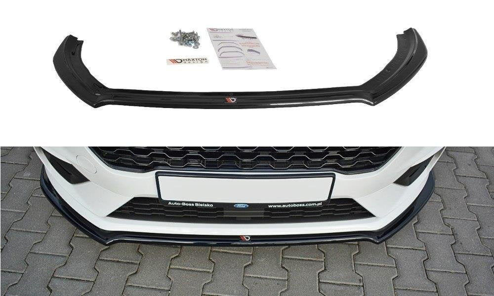 Image of Front Splitter V.1 Ford Fiesta MK8 ST / ST-Line-GB