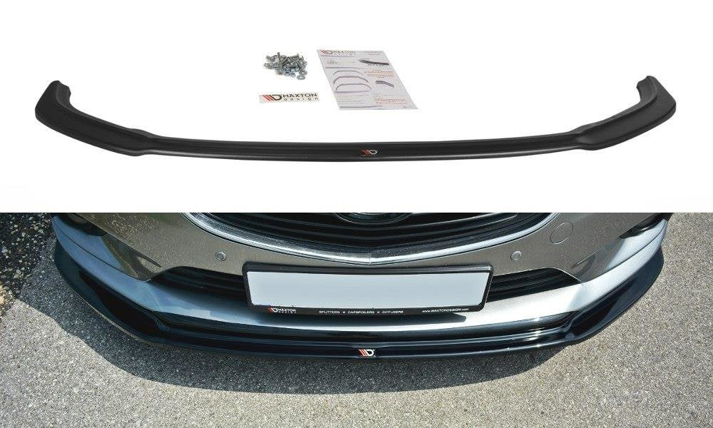 Image of Front Splitter V.1 Mazda 6 Gj (MK3) - Gloss Black