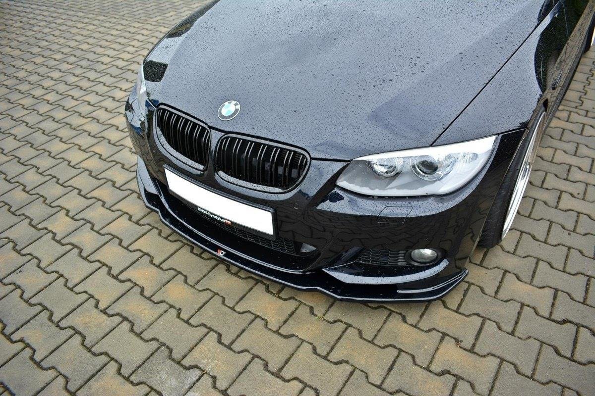 Image of Front Splitter V.2 For BMW 3 E92 M-Pack Facelift-GB