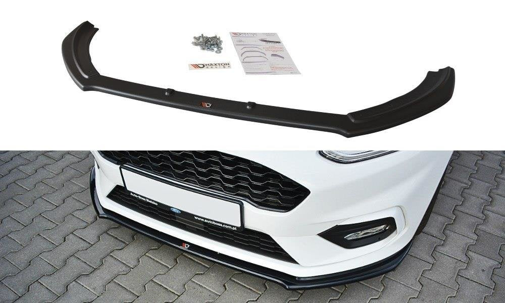 Image of Front Splitter V.2 Ford Fiesta MK8 ST / ST-Line-GB