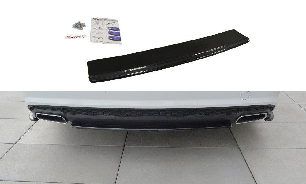 Image of Central Rear Splitter Audi A6 C7 Avant S-Line Facelift-GB