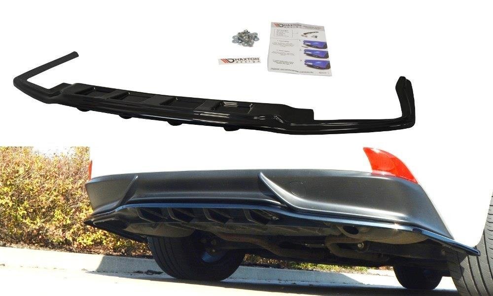 Image of Central Rear Splitter Lexus Is MK3 H (With Vertical Bars)-GB