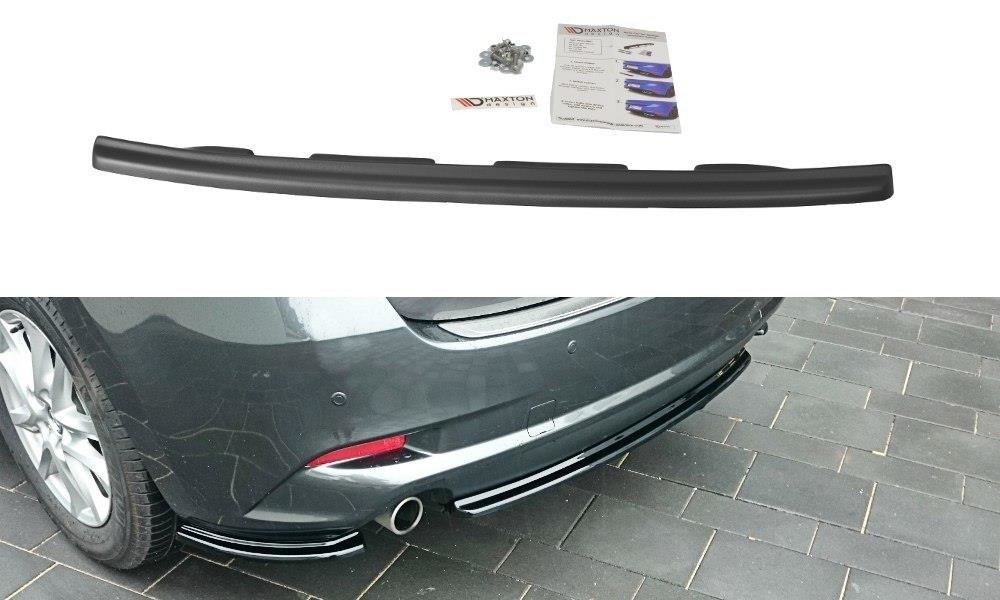 Image of Central Rear Splitter Mazda 3 Bm (MK3) Facelift -GB