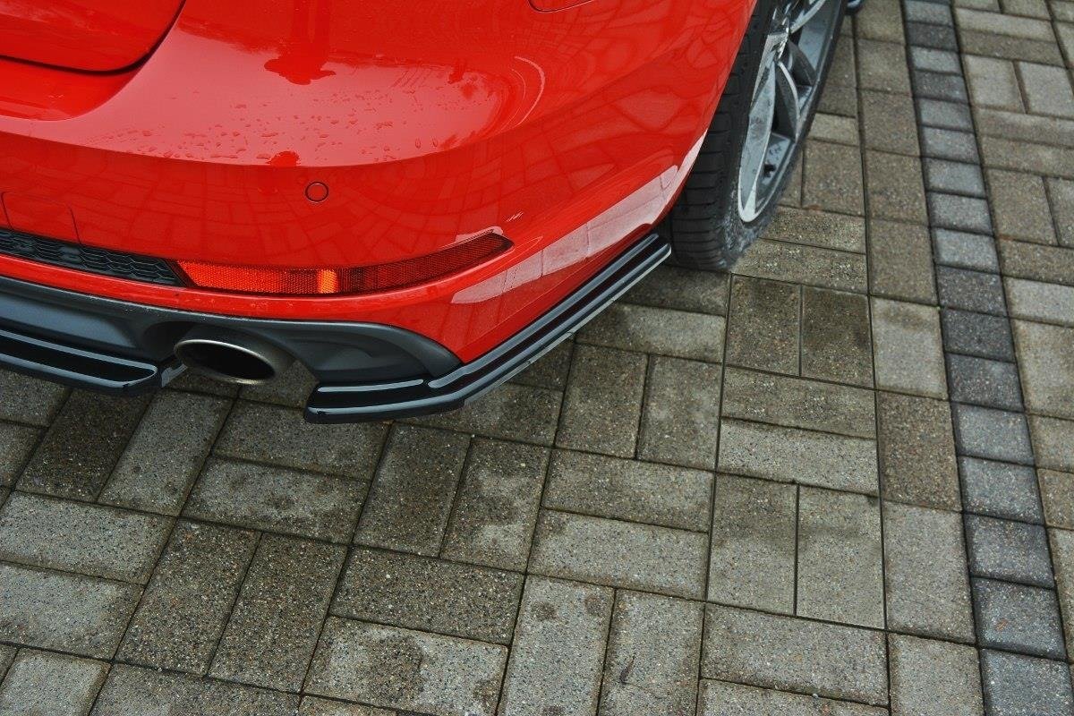 Rear-Side-Splitters-Audi-A4-B9-S-Line---Gloss-Black