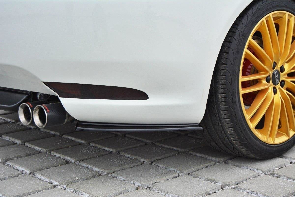 Image of Rear Side Splitters Alfa Romeo GT - Gloss Black