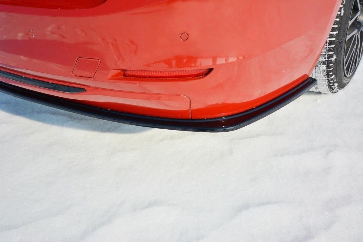 Image of Rear Side Splitters BMW 3 F30 - Gloss Black