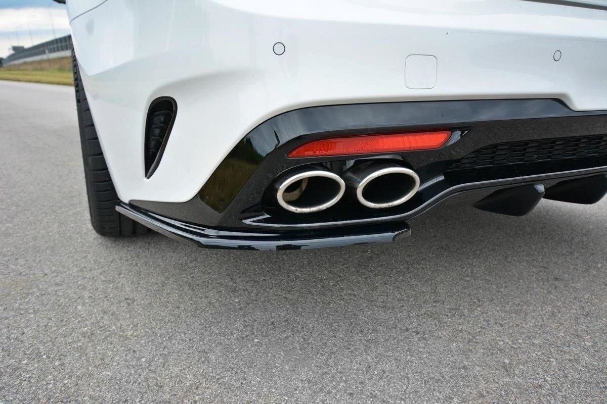 Image of Rear Side Splitters Kia Stinger GT - Gloss Black