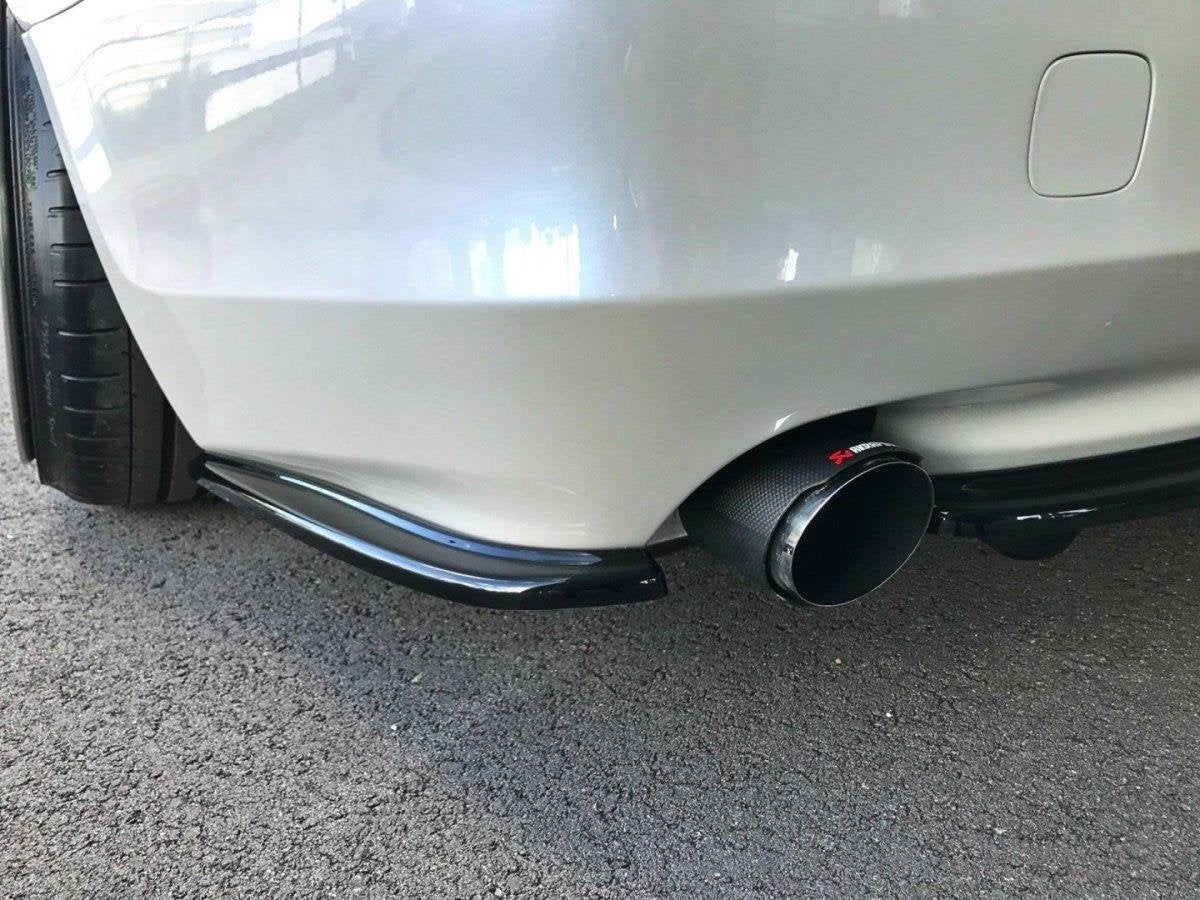 Image of Rear Side Splitters Lexus GS 300 MK3 Facelift - Gloss Black