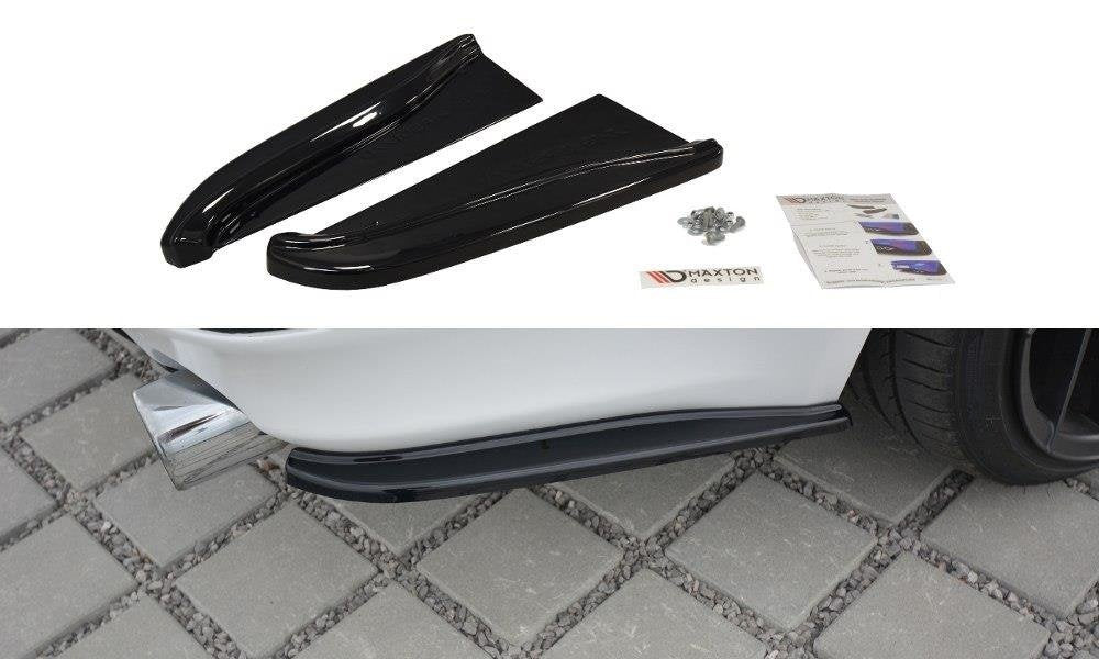 Image of Rear Side Splitters Lexus Is MK2 - Gloss Black