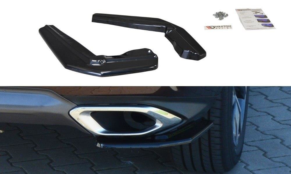 Image of Rear Side Splitters Lexus Rx MK4 T - Gloss Black