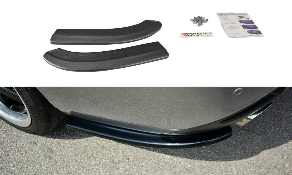 Image of Rear Side Splitters Mazda 6 Gj (MK3) Wagon - Gloss Black
