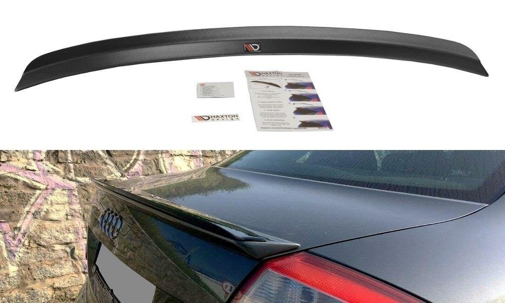 Image of Spoiler Cap Audi A4 S-Line B6 Sedan - Gloss Black