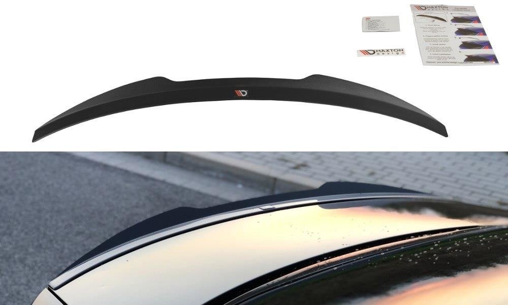 Image of Spoiler Cap Audi S4 B8 FL Sedan - Gloss Black