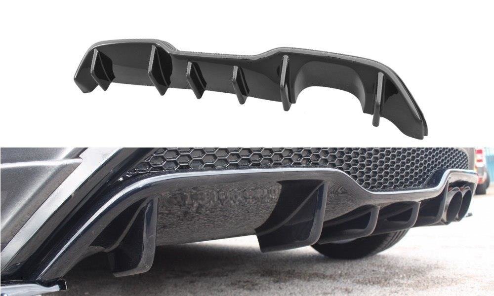 Image of Rear Valance Ford Fiesta ST MK7 FL - Gloss Black