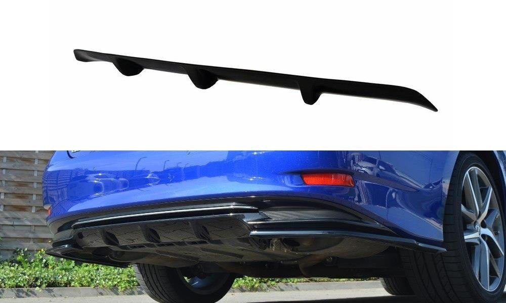 Image of Rear Valance Lexus GS MK4 Facelift H - Gloss Black