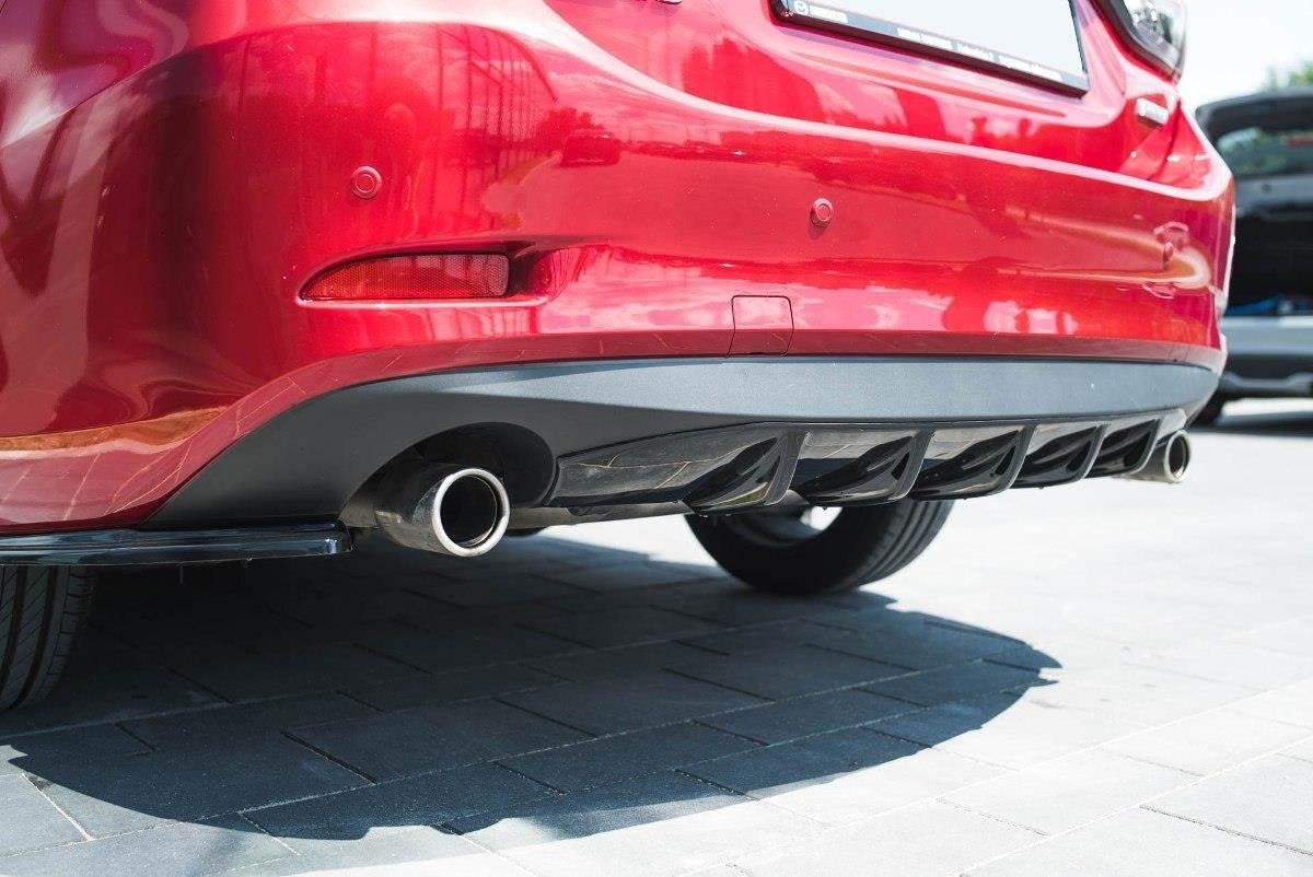 Image of Rear Valance Mazda 6 Gj (MK3) Facelift - Gloss Black