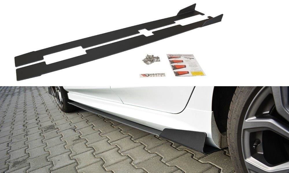 Image of Racing Side Skirts Diffusers V.1 Ford Fiesta MK8 ST / ST-Lin
