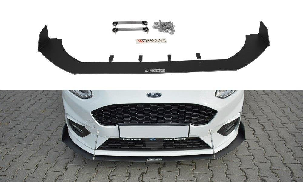 Image of Front Racing Splitter V.1 Ford Fiesta MK8 ST / ST-Line