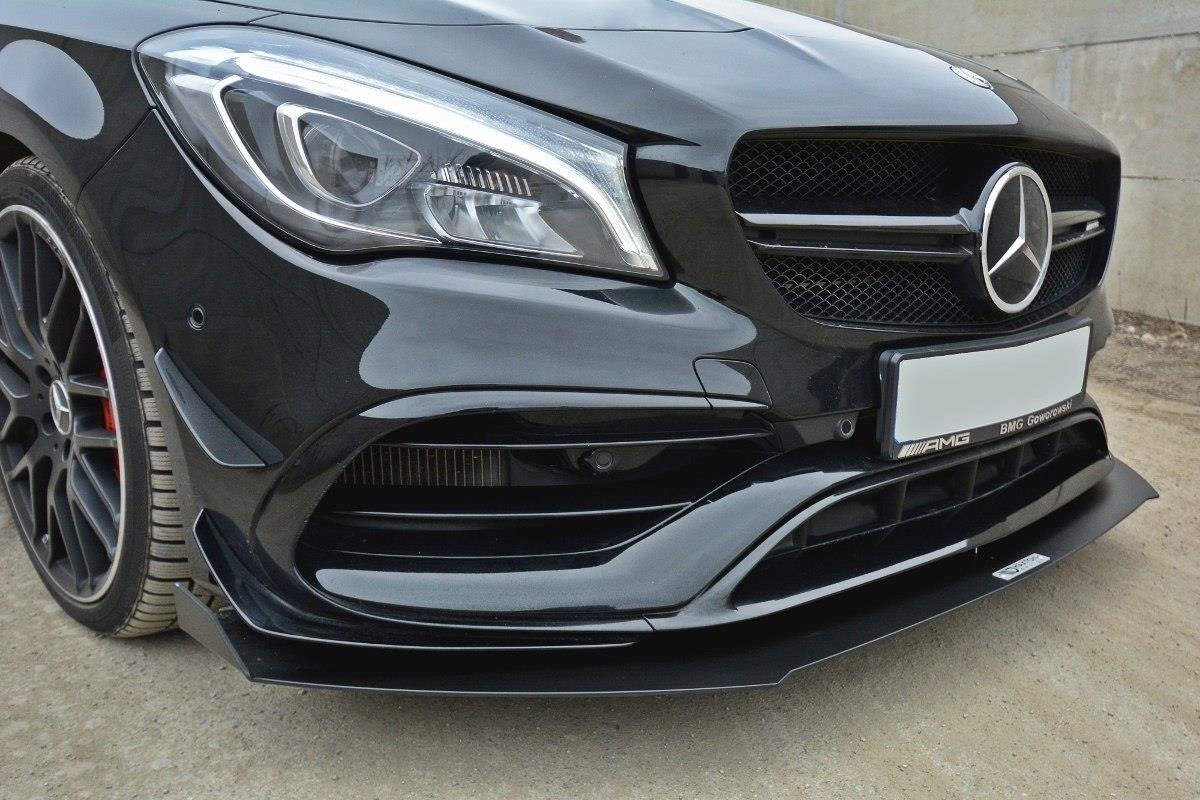 Image of Front Racing Splitter V.1 Mercedes CLA A45 AMG C117 Facelift