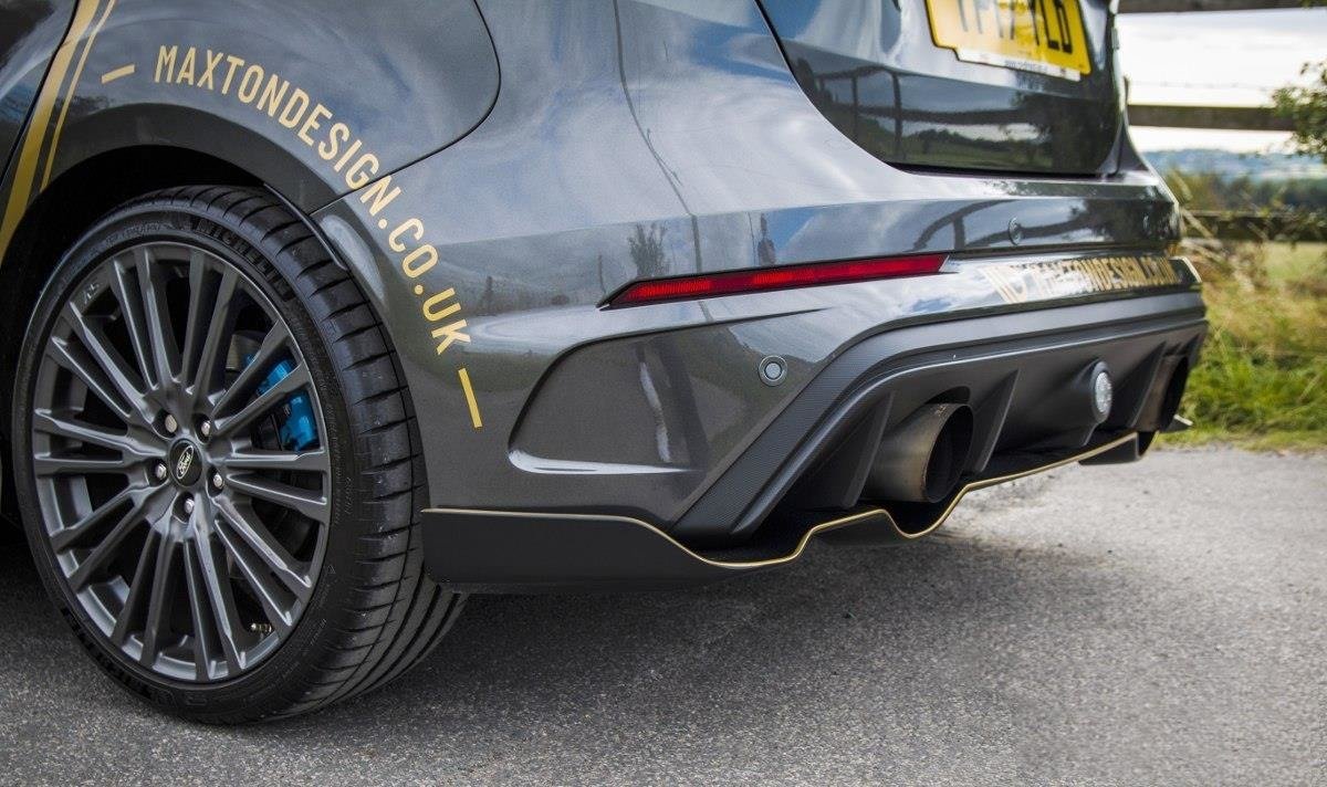 Image of Rear Splitter Aero Ford Focus RS MK3 - Primed