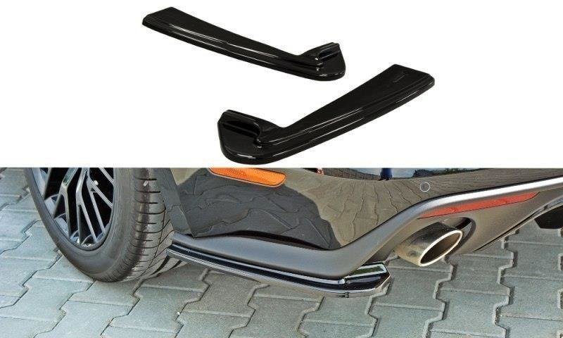 Image of Rear Side Splitters Ford Mustang GT MK6 - Gloss Black