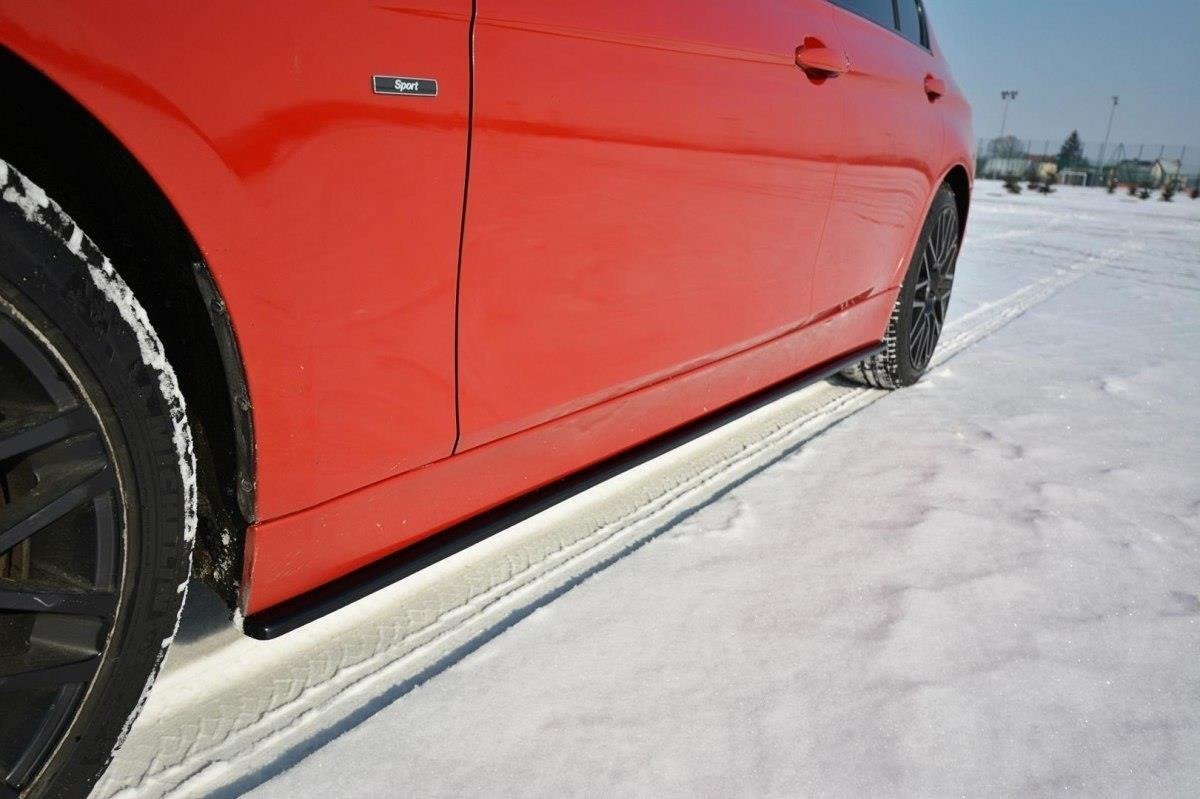 Image of Side Skirts Diffusers BMW 3 F30 - Textured