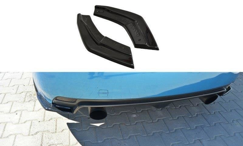 Image of Rear Side Splitters Subaru Impreza WRX STi 2009-2011-GB