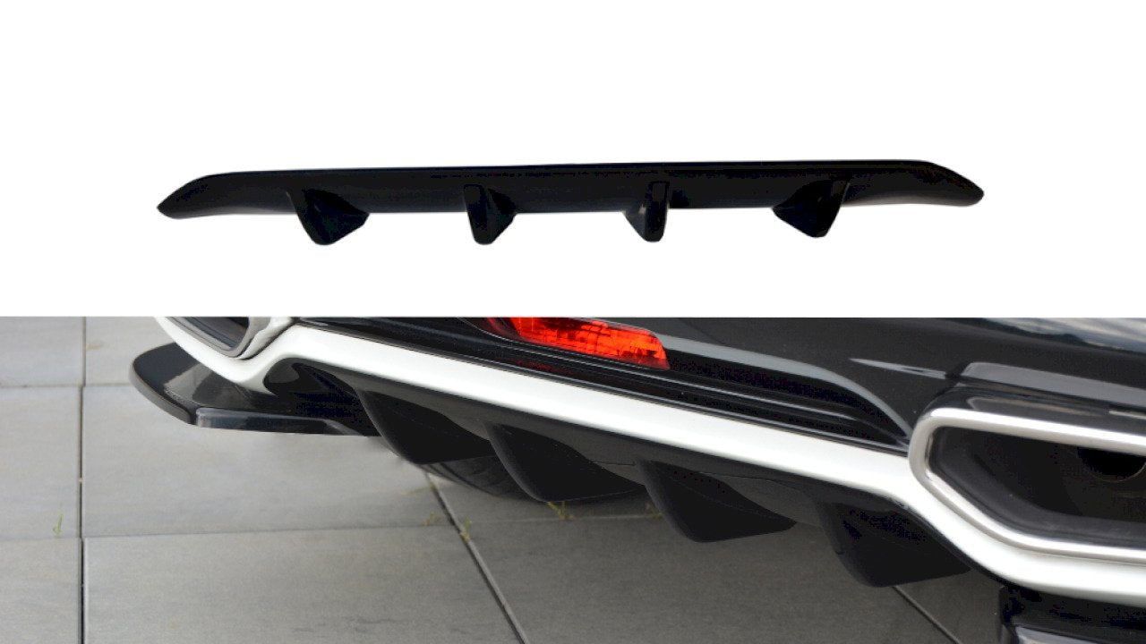 Image of Rear Valance Citroen DS5 Facelift - Gloss Black