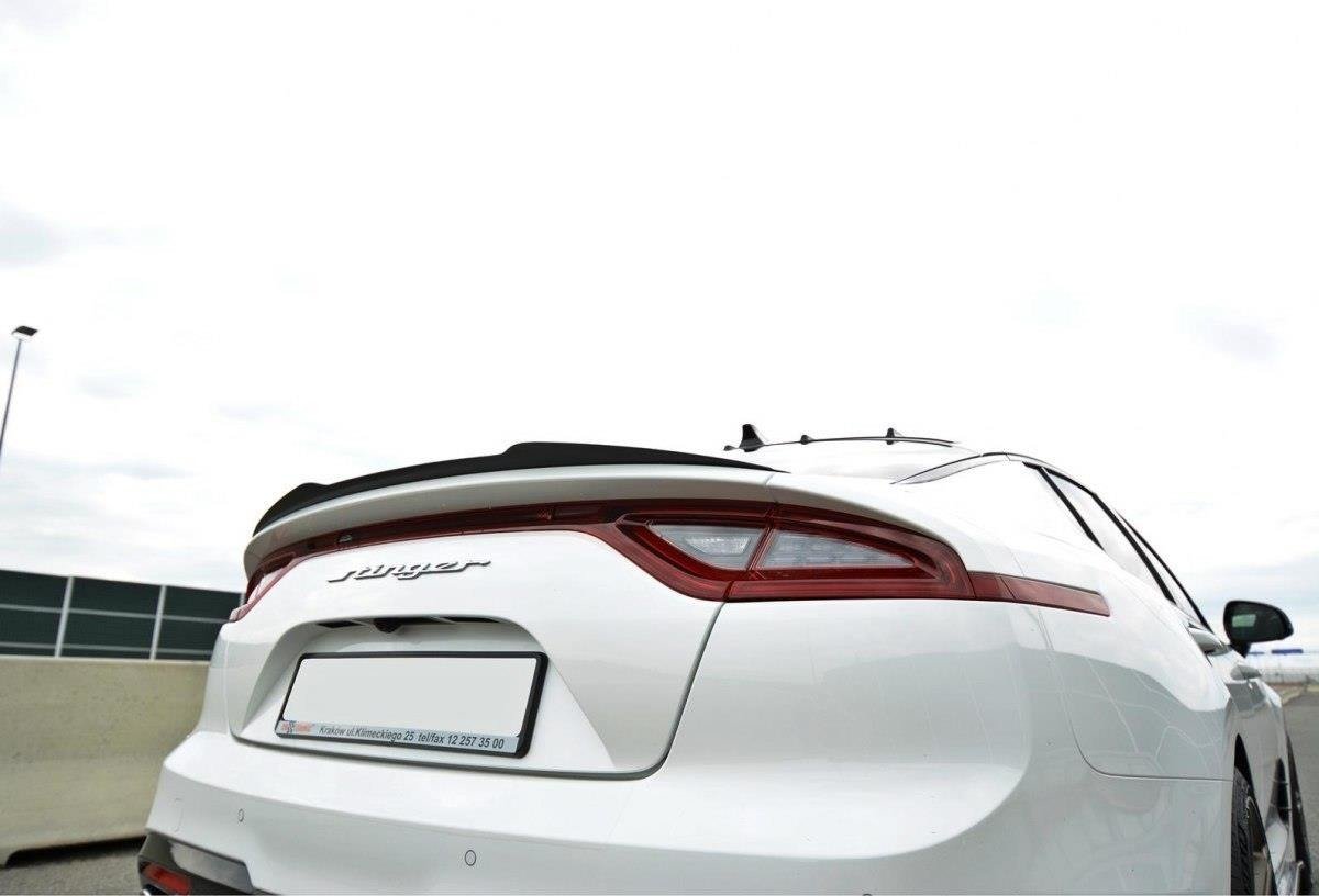 Image of Spoiler Extension Kia Stinger GT - Textured