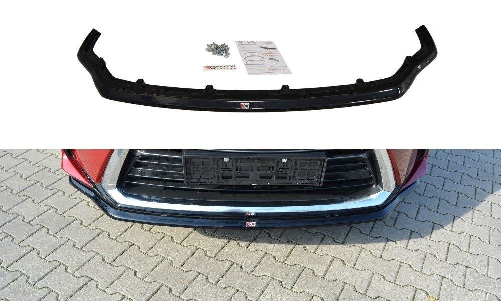 Image of Front Splitter V.1 Lexus Rx MK4 - Textured