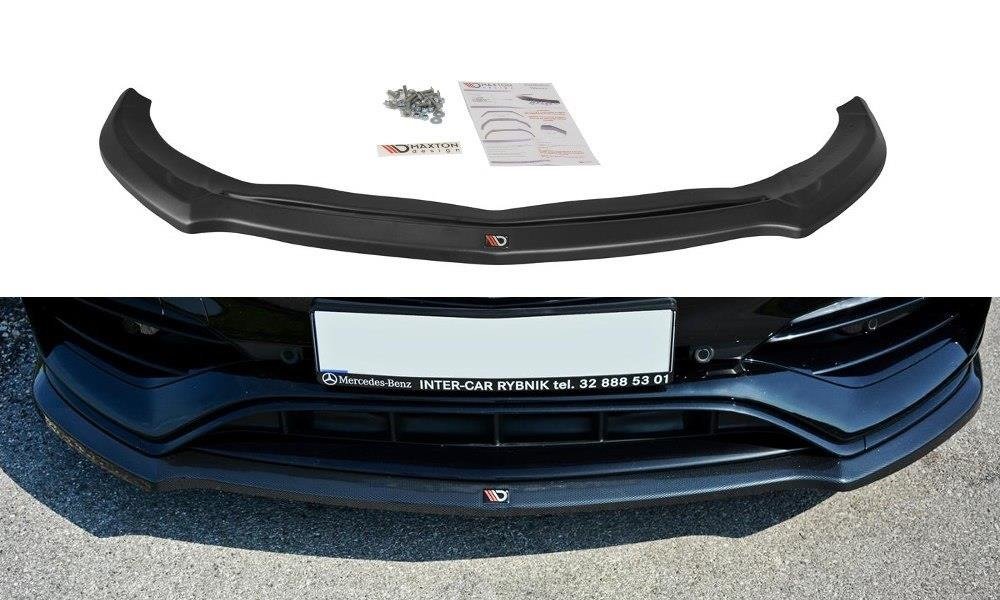 Image of Front Splitter V.1 Mercedes A W176 AMG Facelift-CL