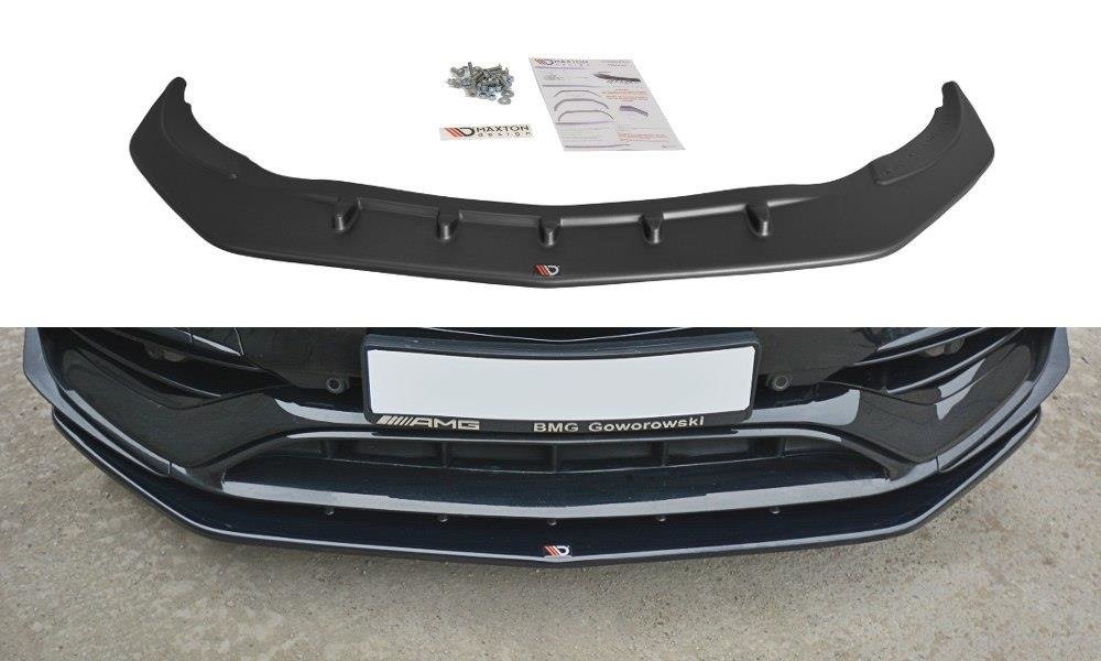 Image of Front Splitter V.1 Mercedes CLA A45 AMG C117 Facelift-T
