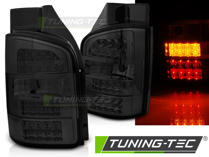 Image of VW T5 10-15 Transporter Led Tail Lights Smoke
