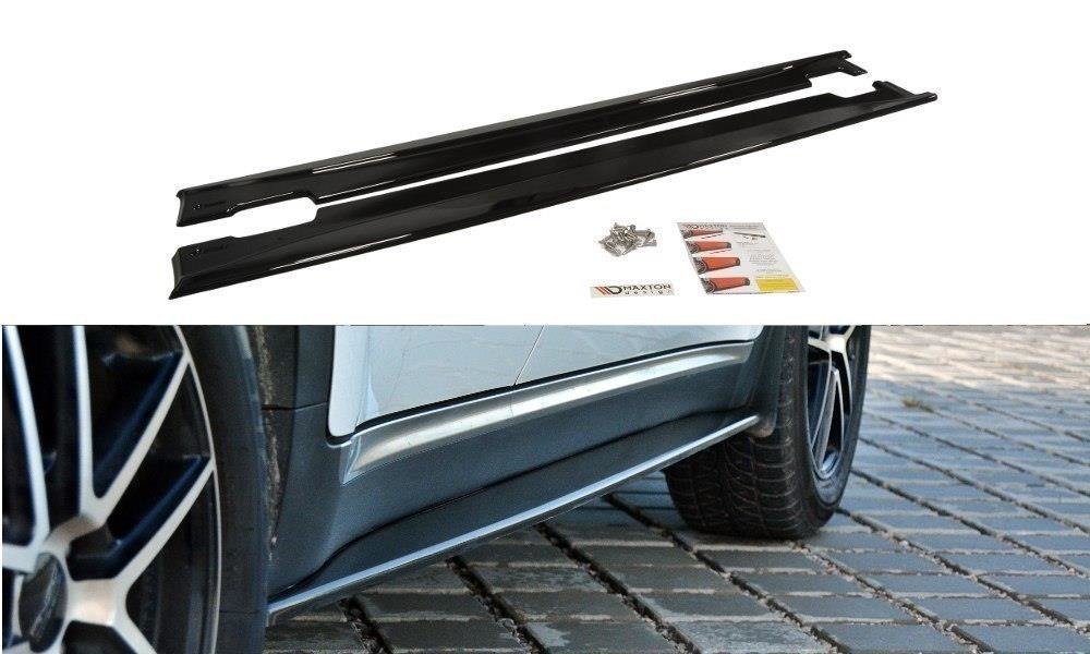 Image of Side Skirts Diffusers Kia Sportage MK4 GT-Line - Gloss Black